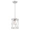 Westinghouse Pendant 60W Mini Isadora, Brushed Nickel Lattice Weave Cage 6362300 - alternate 2